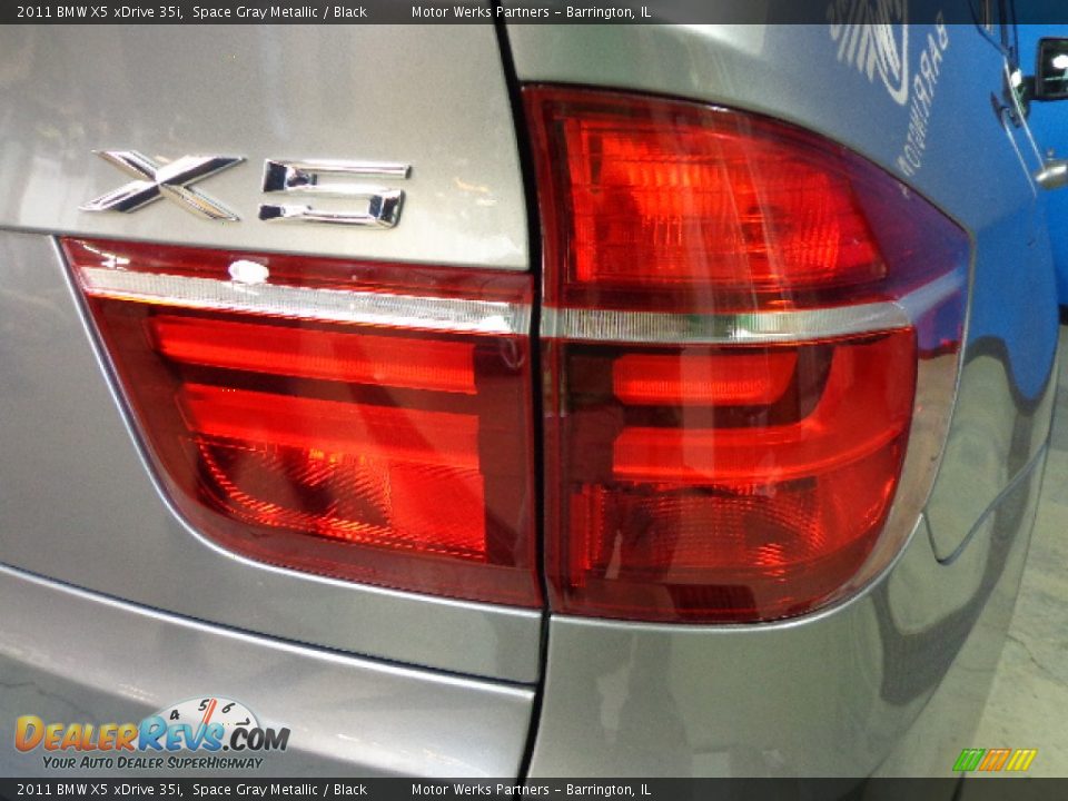 2011 BMW X5 xDrive 35i Space Gray Metallic / Black Photo #14
