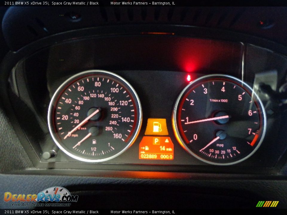 2011 BMW X5 xDrive 35i Space Gray Metallic / Black Photo #18