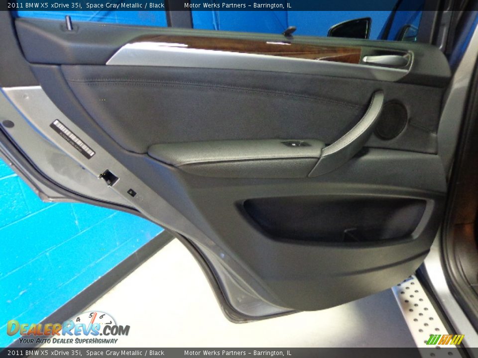 2011 BMW X5 xDrive 35i Space Gray Metallic / Black Photo #23