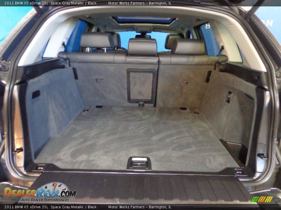 2011 BMW X5 xDrive 35i Space Gray Metallic / Black Photo #26