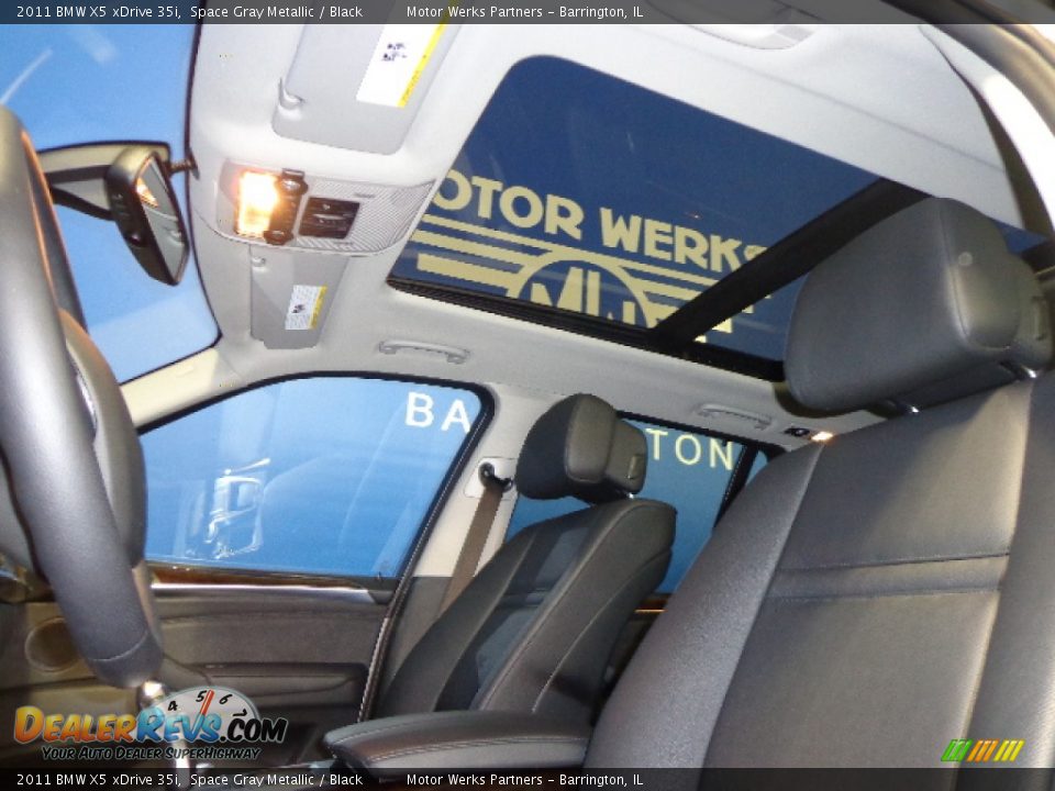 2011 BMW X5 xDrive 35i Space Gray Metallic / Black Photo #31