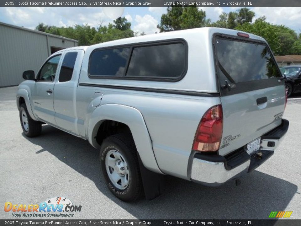 2005 Toyota Tacoma PreRunner Access Cab Silver Streak Mica / Graphite Gray Photo #3