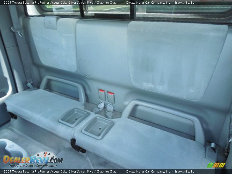 2005 Toyota Tacoma PreRunner Access Cab Silver Streak Mica / Graphite Gray Photo #5