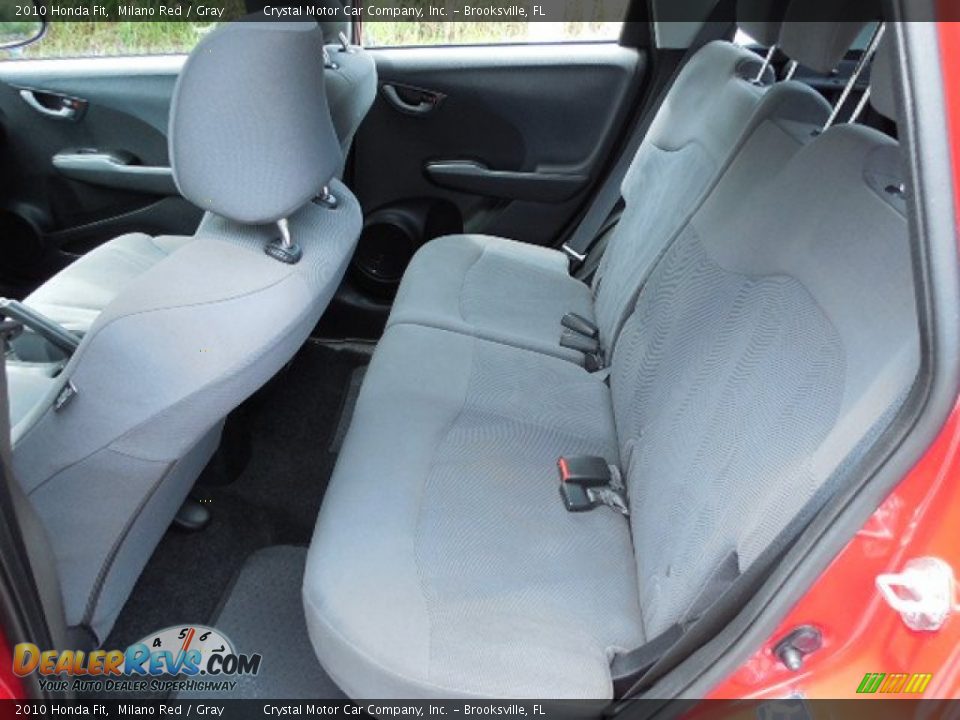 Rear Seat of 2010 Honda Fit  Photo #5