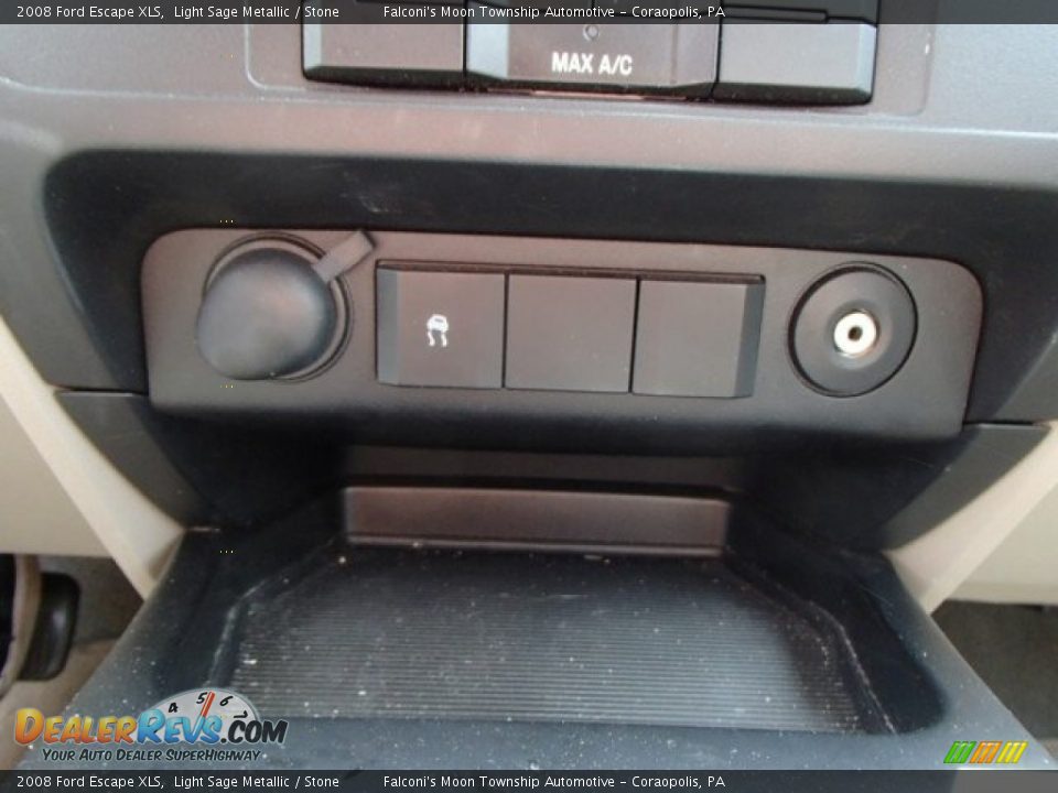 2008 Ford Escape XLS Light Sage Metallic / Stone Photo #20