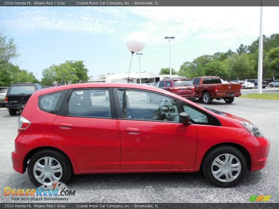 Milano Red 2010 Honda Fit  Photo #10