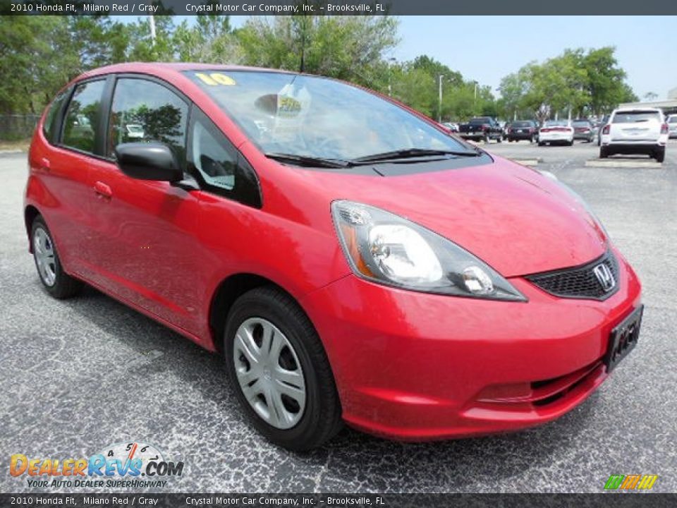 Front 3/4 View of 2010 Honda Fit  Photo #11