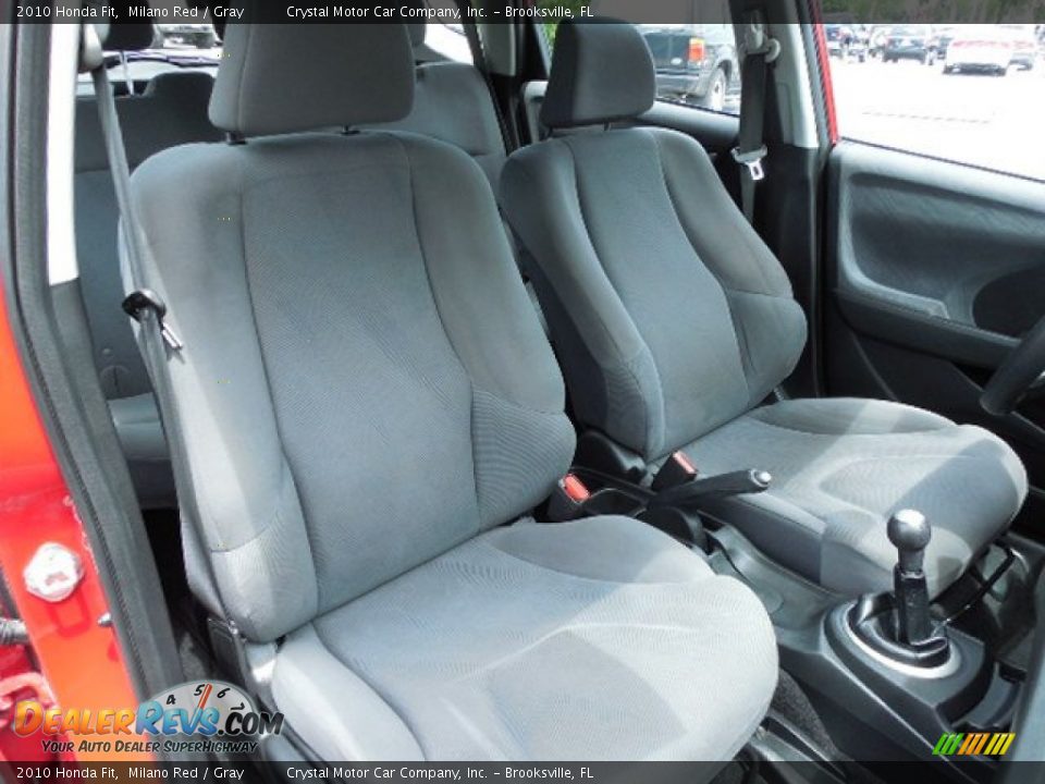 Front Seat of 2010 Honda Fit  Photo #13