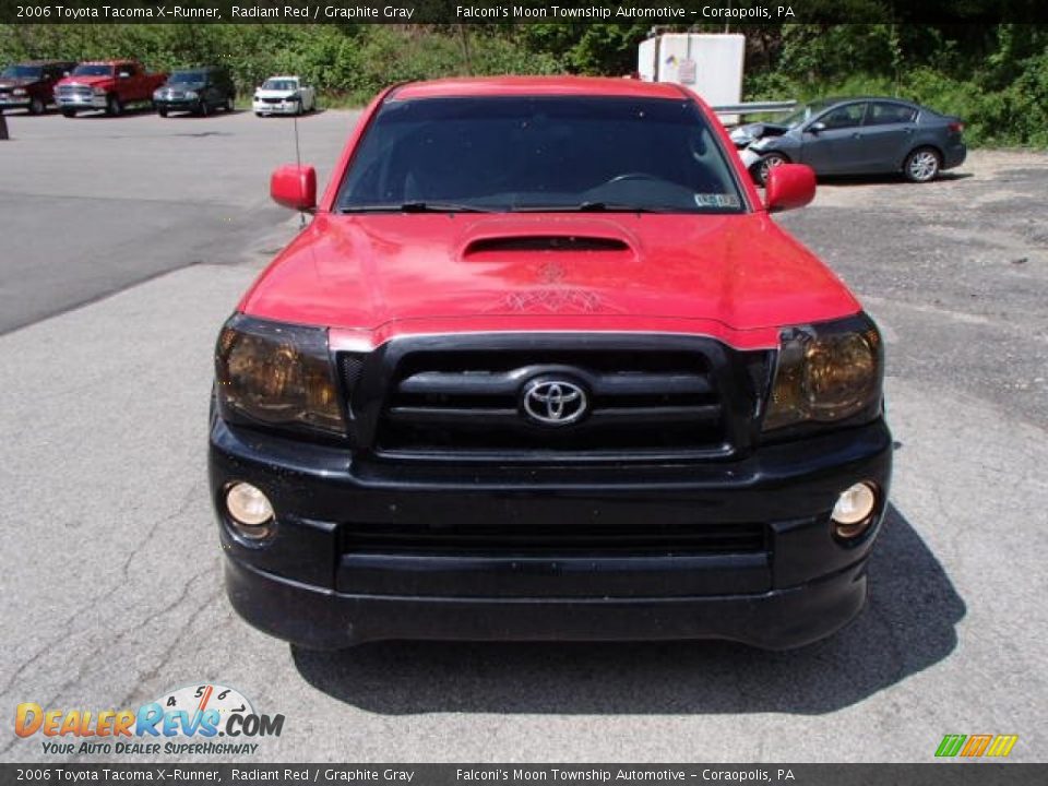 2006 Toyota Tacoma X-Runner Radiant Red / Graphite Gray Photo #3
