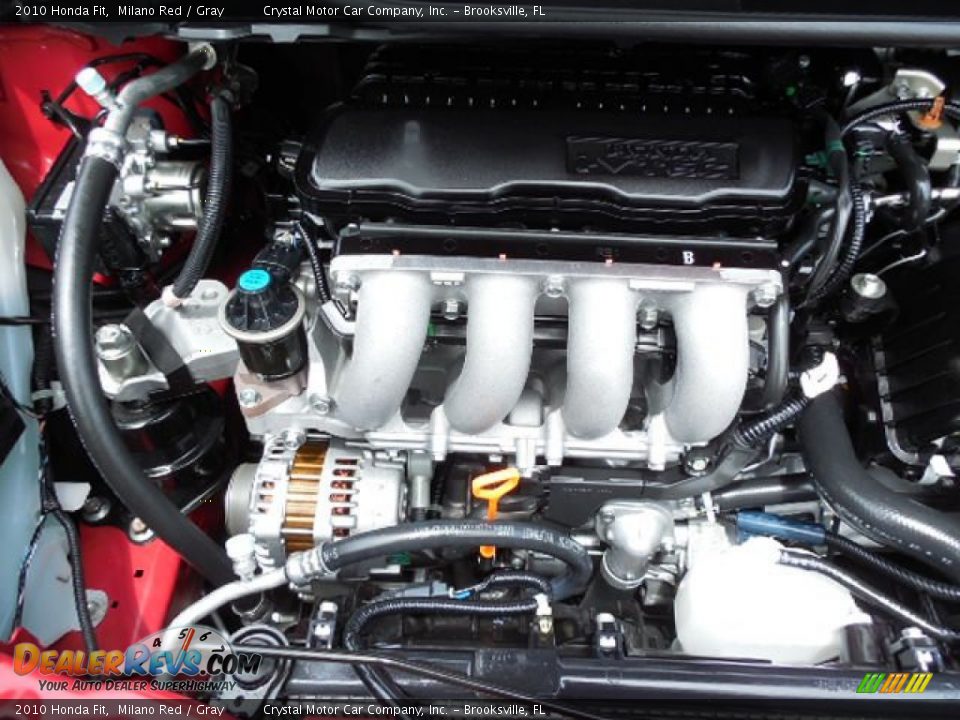 2010 Honda Fit  1.5 Liter SOHC 16-Valve i-VTEC 4 Cylinder Engine Photo #17