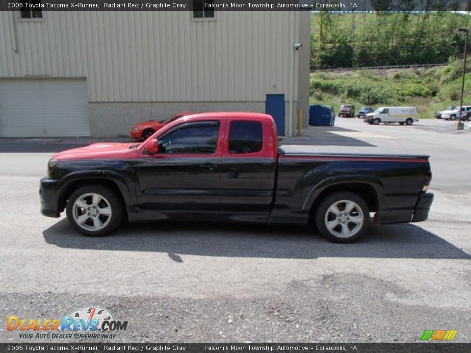 2006 Toyota Tacoma X-Runner Radiant Red / Graphite Gray Photo #5