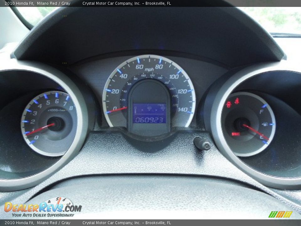 2010 Honda Fit  Gauges Photo #19