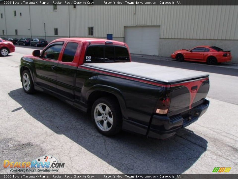 2006 Toyota Tacoma X-Runner Radiant Red / Graphite Gray Photo #6
