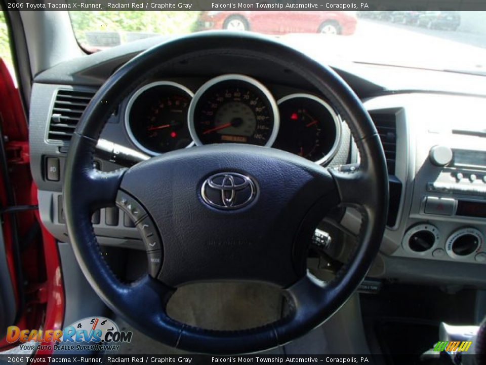 2006 Toyota Tacoma X-Runner Radiant Red / Graphite Gray Photo #21