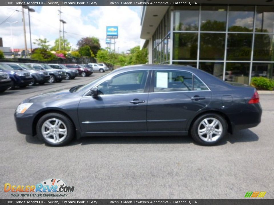 2006 Honda Accord EX-L Sedan Graphite Pearl / Gray Photo #2