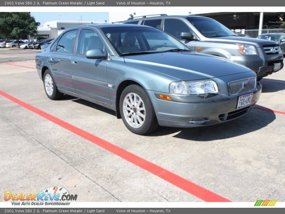 2001 Volvo S80 2.9 Platinum Green Metallic / Light Sand Photo #1