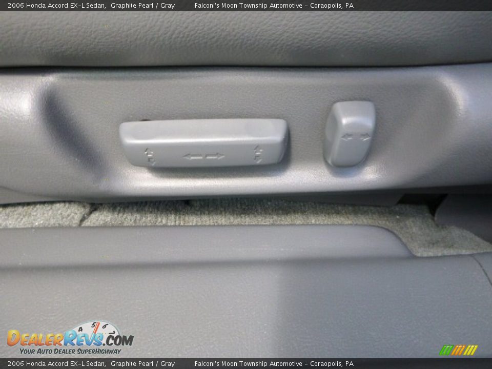 2006 Honda Accord EX-L Sedan Graphite Pearl / Gray Photo #20