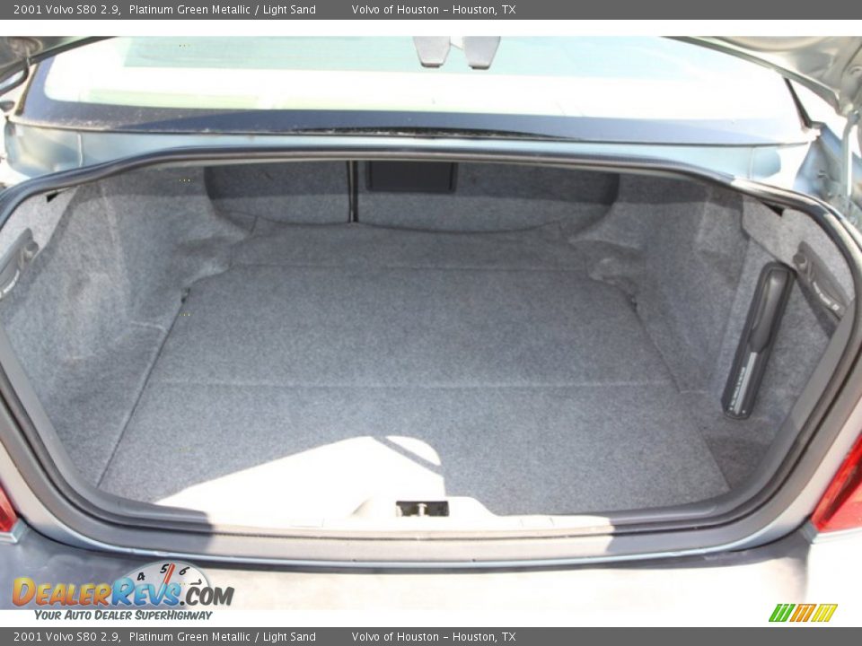 2001 Volvo S80 2.9 Platinum Green Metallic / Light Sand Photo #14