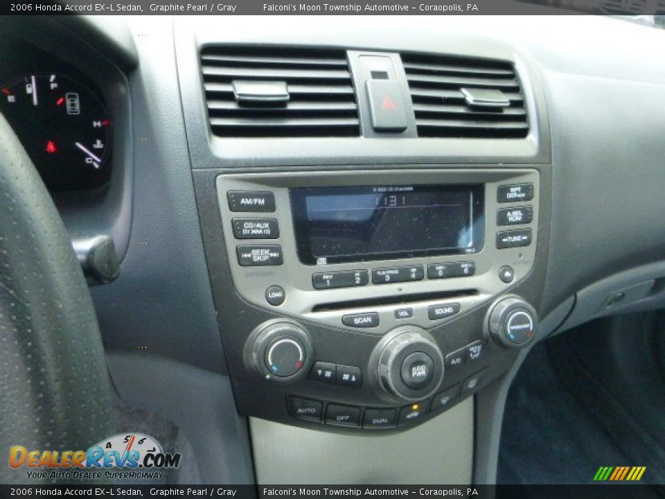 2006 Honda Accord EX-L Sedan Graphite Pearl / Gray Photo #23