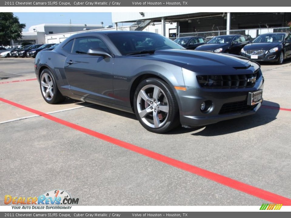 2011 Chevrolet Camaro SS/RS Coupe Cyber Gray Metallic / Gray Photo #1