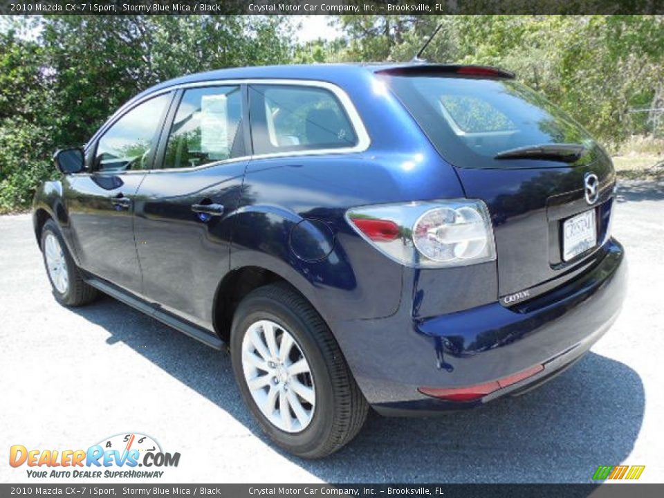 2010 Mazda CX-7 i Sport Stormy Blue Mica / Black Photo #3