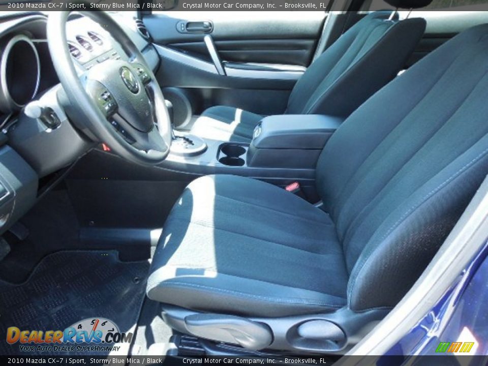 2010 Mazda CX-7 i Sport Stormy Blue Mica / Black Photo #4