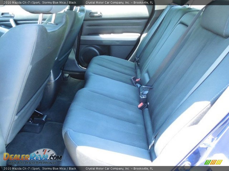 2010 Mazda CX-7 i Sport Stormy Blue Mica / Black Photo #5