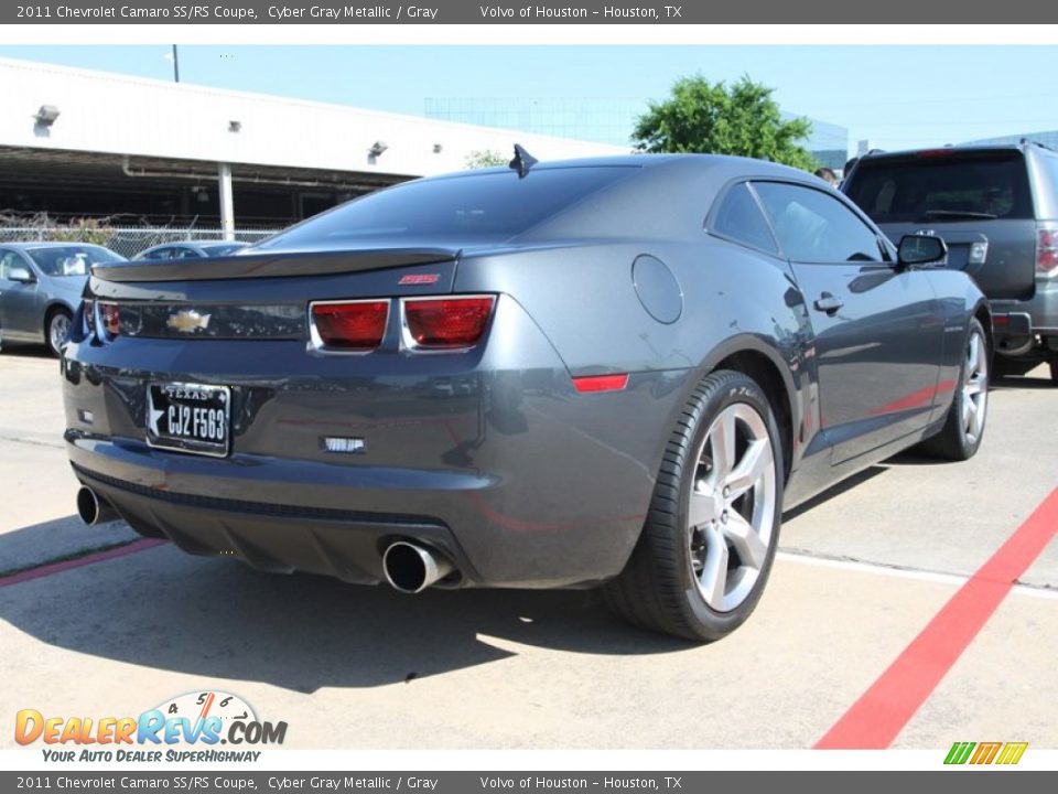 2011 Chevrolet Camaro SS/RS Coupe Cyber Gray Metallic / Gray Photo #5