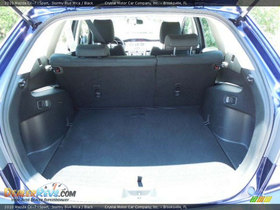 2010 Mazda CX-7 i Sport Stormy Blue Mica / Black Photo #7