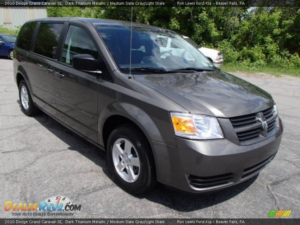 2010 Dodge Grand Caravan SE Dark Titanium Metallic / Medium Slate Gray/Light Shale Photo #2