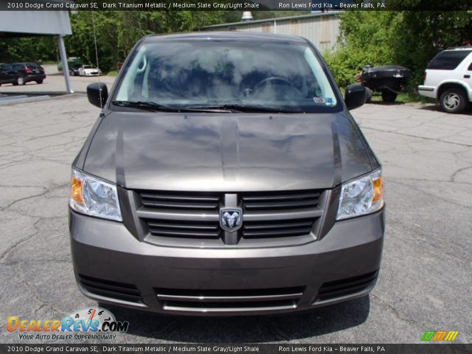 2010 Dodge Grand Caravan SE Dark Titanium Metallic / Medium Slate Gray/Light Shale Photo #3