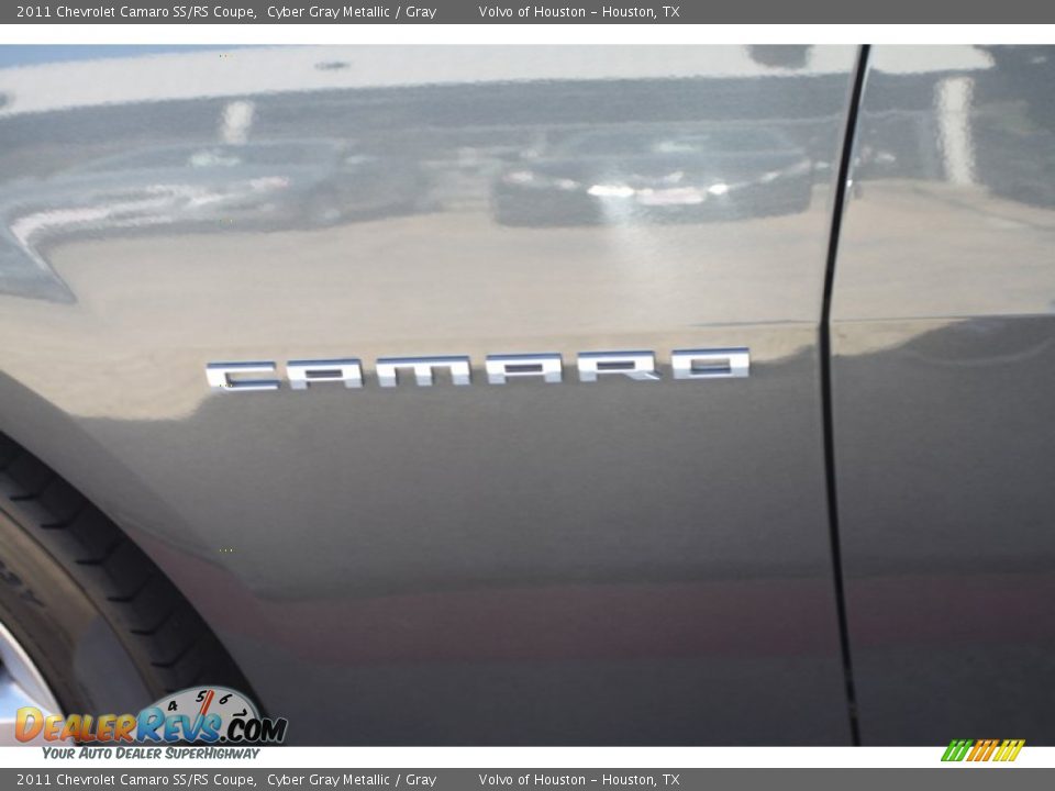 2011 Chevrolet Camaro SS/RS Coupe Cyber Gray Metallic / Gray Photo #9