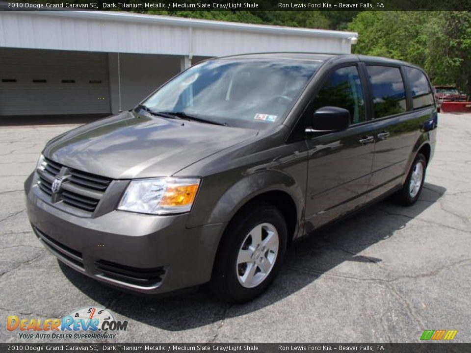 2010 Dodge Grand Caravan SE Dark Titanium Metallic / Medium Slate Gray/Light Shale Photo #4