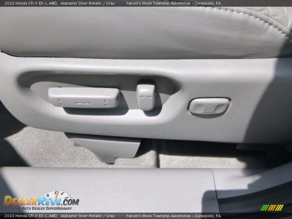 2010 Honda CR-V EX-L AWD Alabaster Silver Metallic / Gray Photo #20
