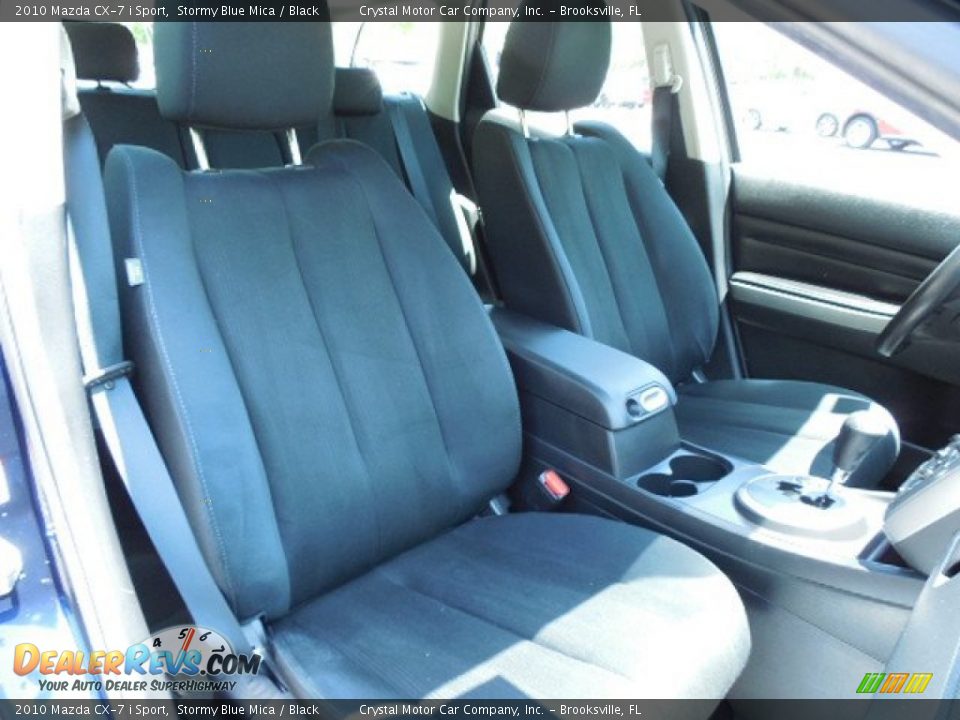 2010 Mazda CX-7 i Sport Stormy Blue Mica / Black Photo #13