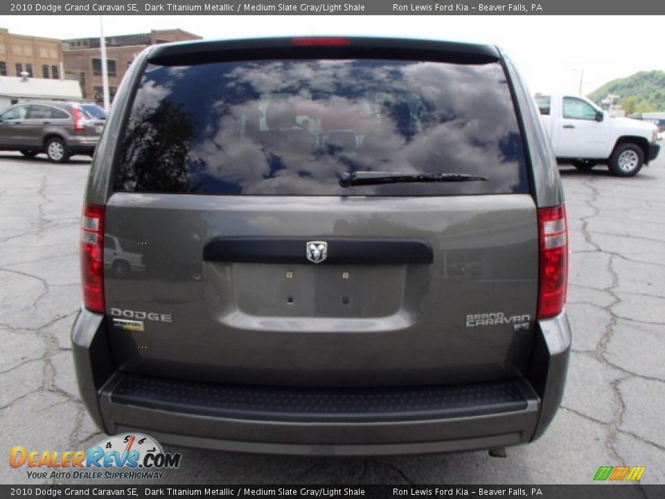 2010 Dodge Grand Caravan SE Dark Titanium Metallic / Medium Slate Gray/Light Shale Photo #7