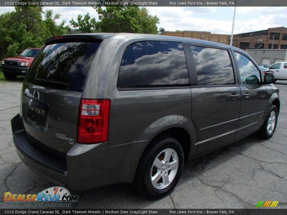 2010 Dodge Grand Caravan SE Dark Titanium Metallic / Medium Slate Gray/Light Shale Photo #8