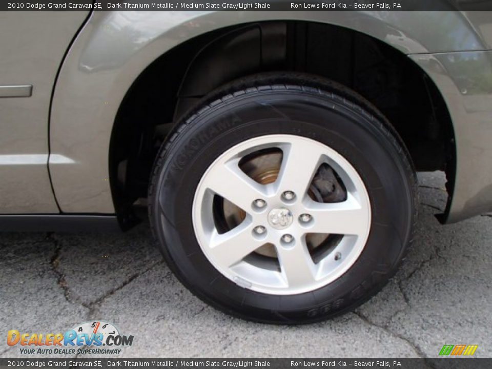 2010 Dodge Grand Caravan SE Dark Titanium Metallic / Medium Slate Gray/Light Shale Photo #9