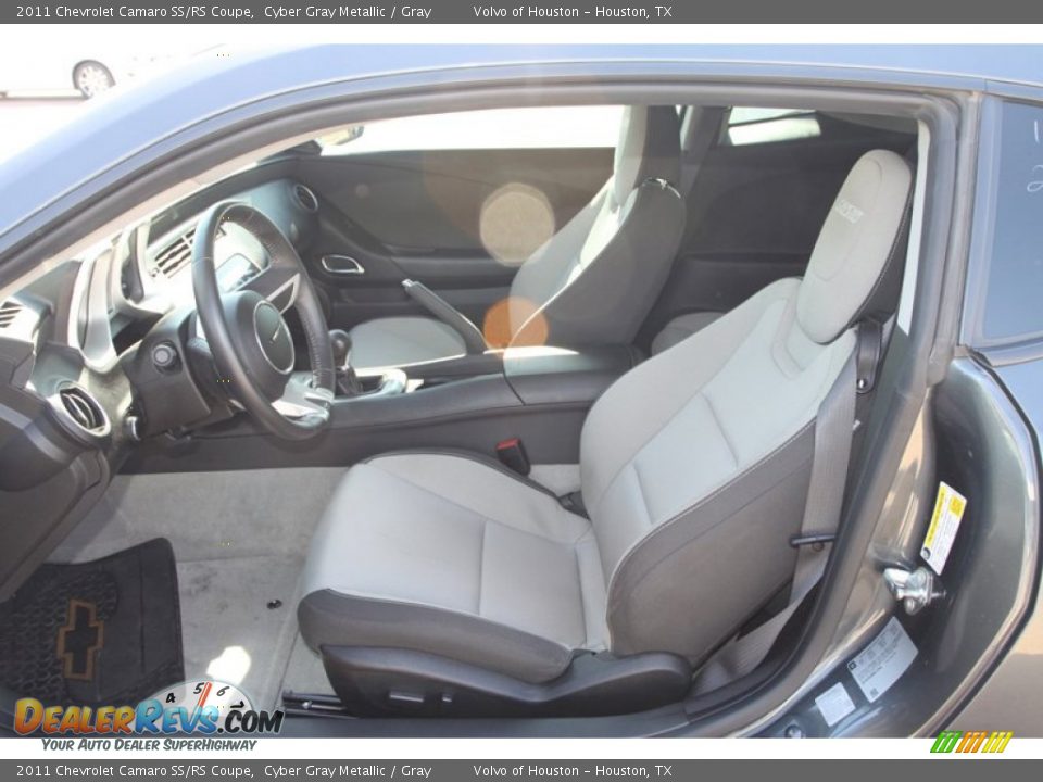 Gray Interior - 2011 Chevrolet Camaro SS/RS Coupe Photo #15