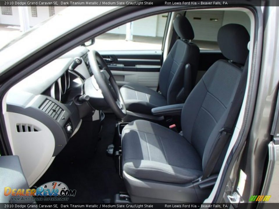 2010 Dodge Grand Caravan SE Dark Titanium Metallic / Medium Slate Gray/Light Shale Photo #11