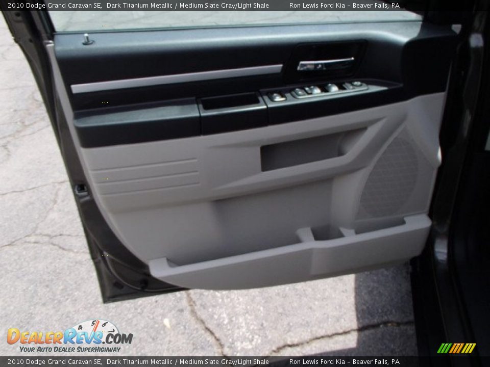 2010 Dodge Grand Caravan SE Dark Titanium Metallic / Medium Slate Gray/Light Shale Photo #12