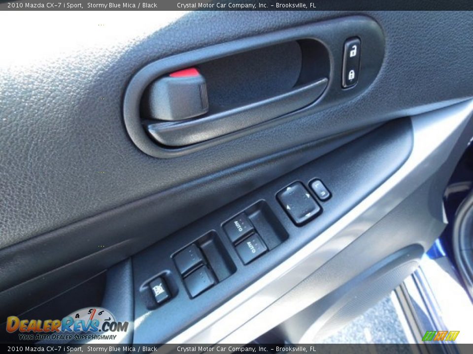 2010 Mazda CX-7 i Sport Stormy Blue Mica / Black Photo #18