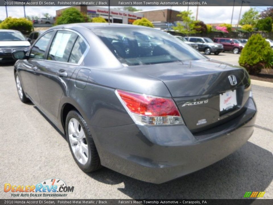 2010 Honda Accord EX Sedan Polished Metal Metallic / Black Photo #3