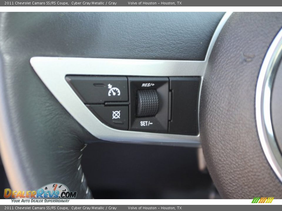 2011 Chevrolet Camaro SS/RS Coupe Cyber Gray Metallic / Gray Photo #18