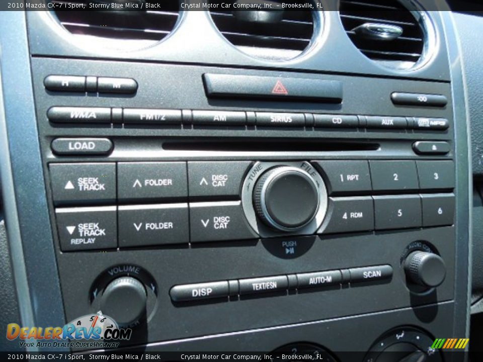 2010 Mazda CX-7 i Sport Stormy Blue Mica / Black Photo #20