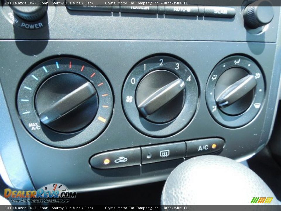 2010 Mazda CX-7 i Sport Stormy Blue Mica / Black Photo #21