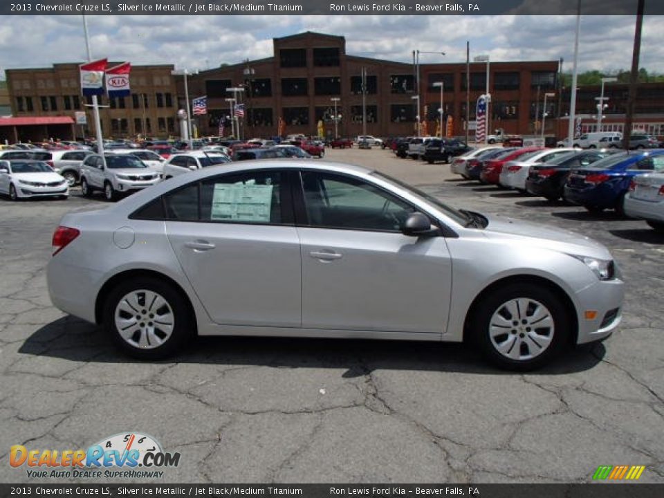 2013 Chevrolet Cruze LS Silver Ice Metallic / Jet Black/Medium Titanium Photo #1
