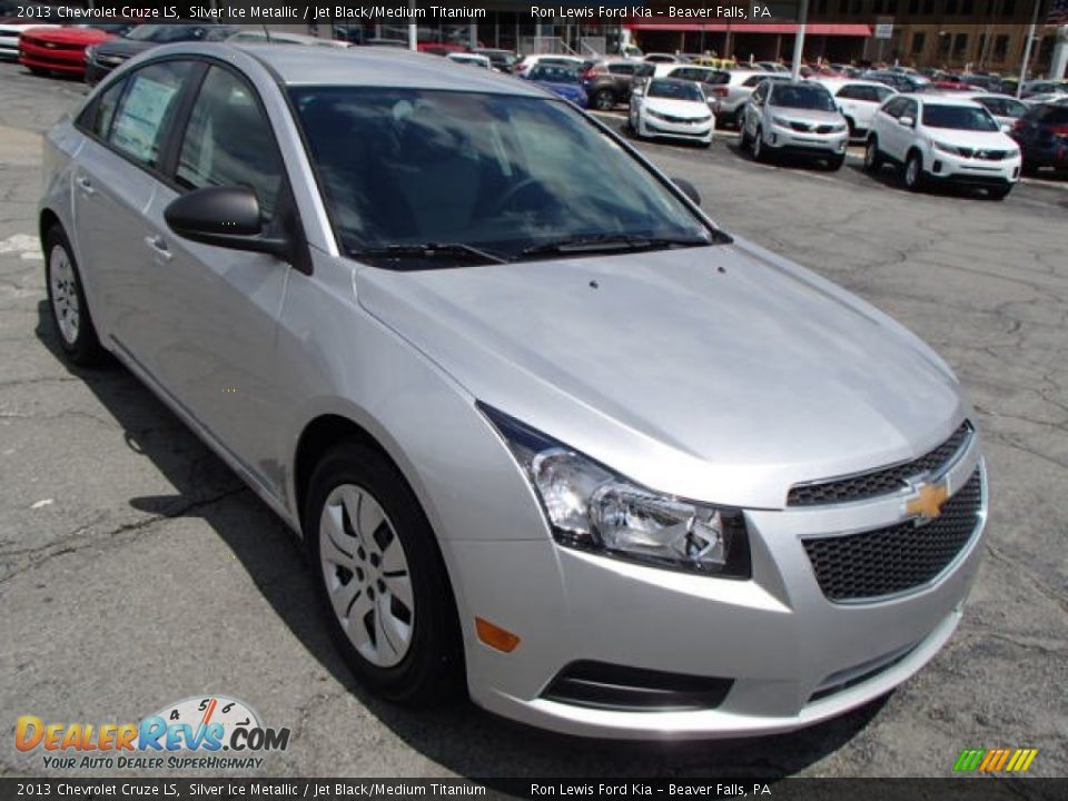 2013 Chevrolet Cruze LS Silver Ice Metallic / Jet Black/Medium Titanium Photo #2