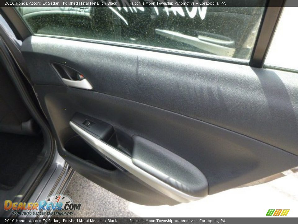 2010 Honda Accord EX Sedan Polished Metal Metallic / Black Photo #14