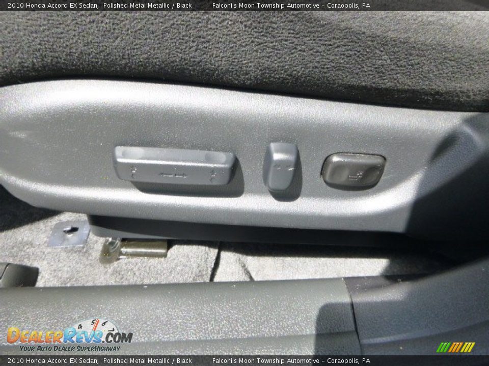 2010 Honda Accord EX Sedan Polished Metal Metallic / Black Photo #20
